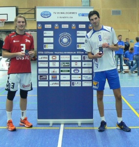 MVPs Valter Lagzdins und Philipp Schumann